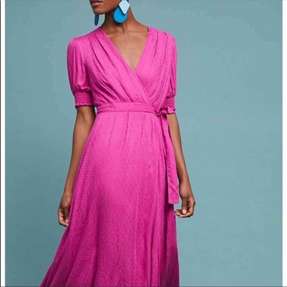 Anthropologie, Maeve Pink Dress